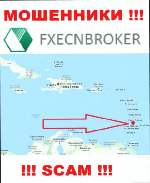 ФИксЕСНБрокер - МОШЕННИКИ, которые зарегистрированы на территории - Saint Vincent and the Grenadines