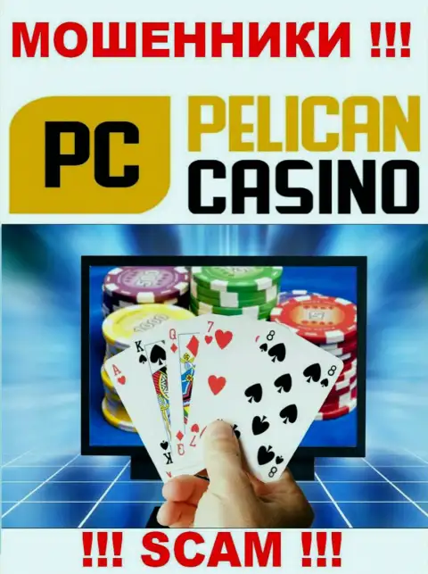 ПеликанКазино обманывают малоопытных людей, прокручивая свои делишки в направлении - Internet-казино