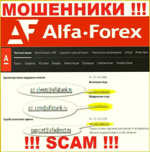 Не нужно общаться через е-мейл с организацией AlfaForex - это МОШЕННИКИ !!!