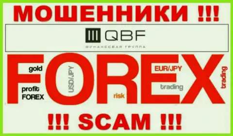 Осторожно, вид деятельности Q B Fin, Forex - это надувательство !!!