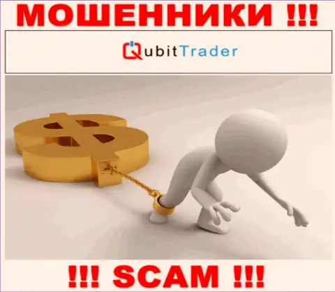 НЕ СОВЕТУЕМ работать с Qubit-Trader Com, данные интернет-мошенники постоянно крадут деньги игроков