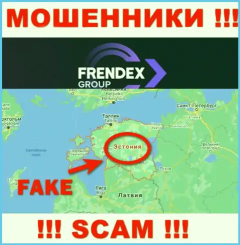 На сайте Френдекс вся инфа относительно юрисдикции фейковая - однозначно мошенники !!!