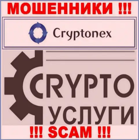 Работая с CryptoNex Org, сфера работы которых Криптовалютные услуги, можете остаться без своих финансовых активов
