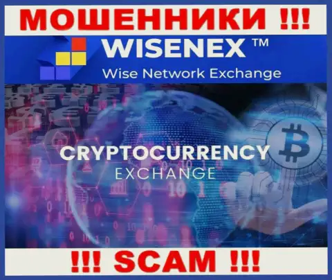 Wisen Ex занимаются грабежом доверчивых клиентов, а Крипто обменник лишь ширма