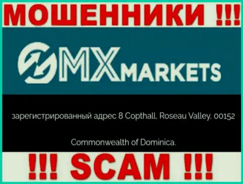 GMXMarkets - это МОШЕННИКИ !!! Скрываются в офшоре по адресу 8 Copthall, Roseau Valley, 00152 Commonwealth of Dominica
