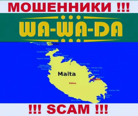 Malta - здесь официально зарегистрирована организация Wa-Wa-Da Casino