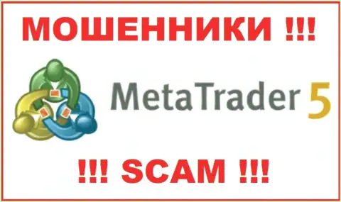 Логотип МОШЕННИКА Meta Trader 5