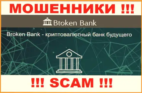 Осторожнее, вид деятельности Btoken Bank, Инвестиции - это надувательство !
