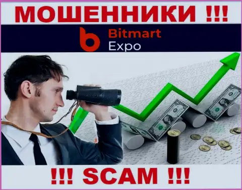 На онлайн-ресурсе мошенников Bitmart Expo Вы не отыщите информации о их регуляторе, его нет !