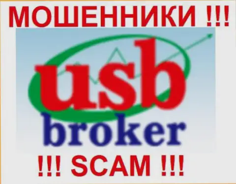 Логотип жульнической Форекс компании УСББрокер