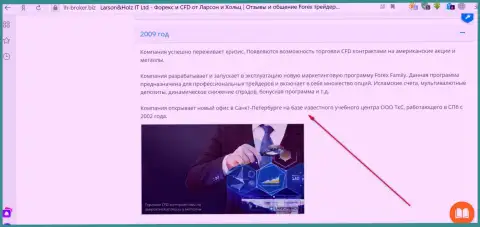 На официальном сайте Форекс организации Ларсон Хольц сказано, что организация Трейдинговая компания Санкт-Петербурга (ТКС) является ни кем иным, как ее региональным подразделением