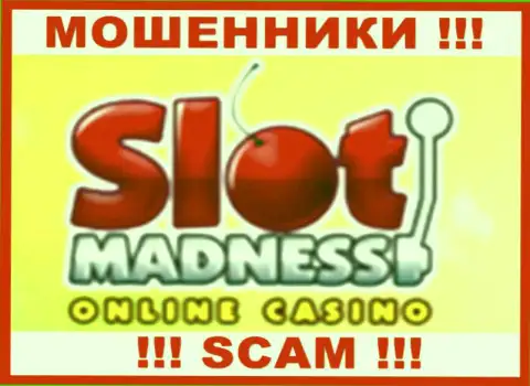 Slot Madness - это МОШЕННИК ! SCAM !